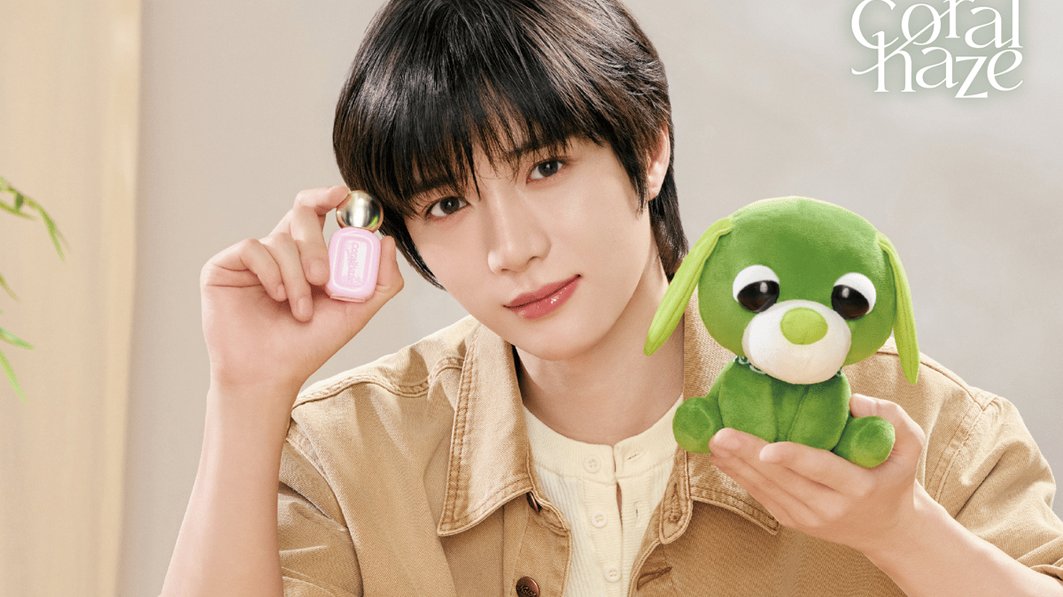 韓国発コーラルヘイズが「お茶犬」とコラボ ヴィジュアルにTXTの