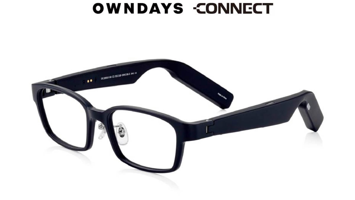 OWNDAYS CONNECT スマートグラス ブラック ケース付 動作確認済み owndays-connect-20260121-002-