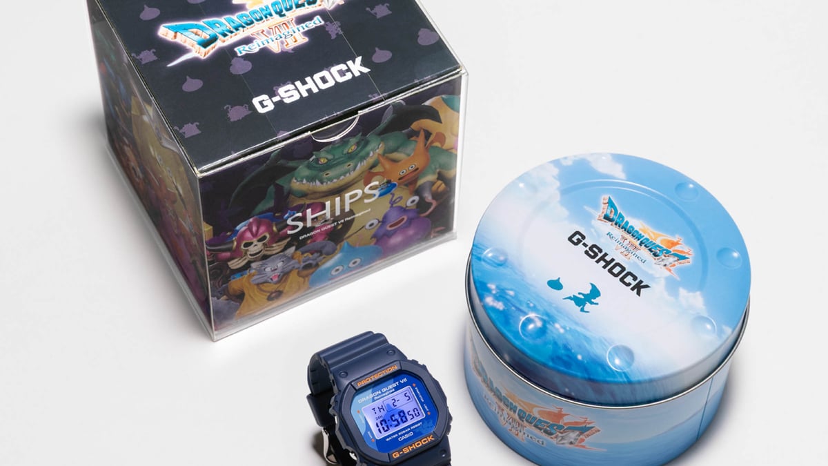 シップスが「ドラゴンクエスト」とコラボ 限定仕様のGショックなど22型