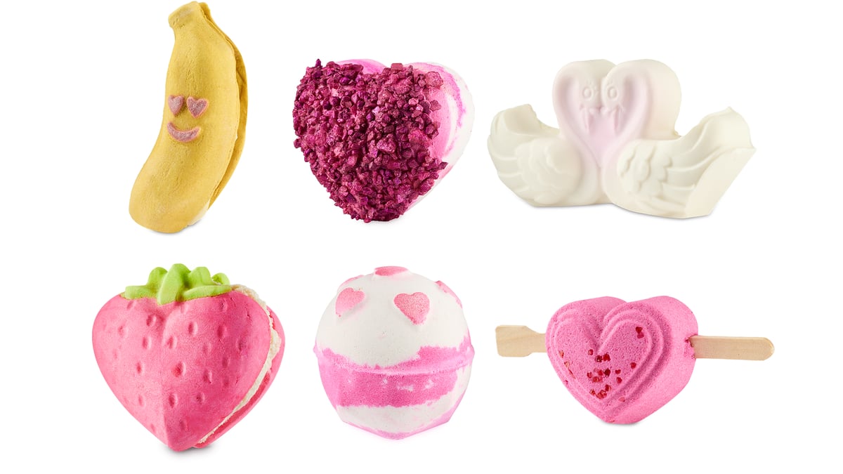 ラッシュのバレンタインコレクション バスボムやボディケアなど38種類