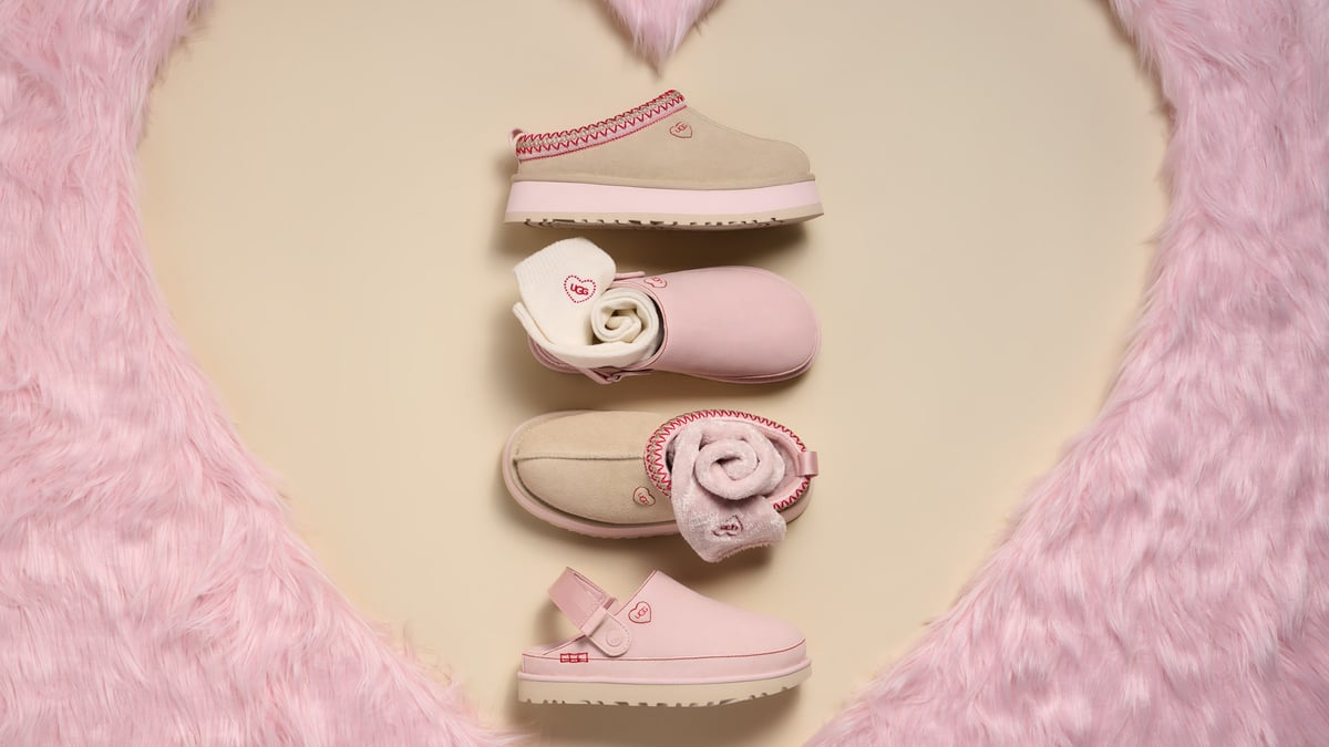 UGG®が「LOVE」テーマのバレンタインコレクション発売 ソックスも