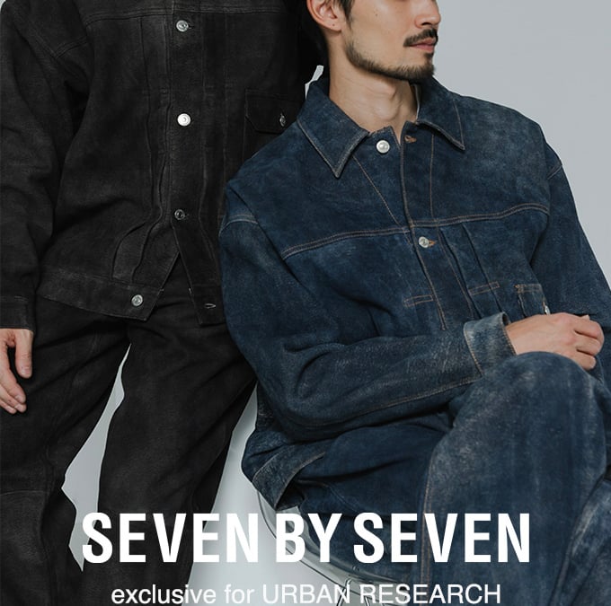 セブン バイ セブンがアーバンリサーチに別注、アンティーク加工を施