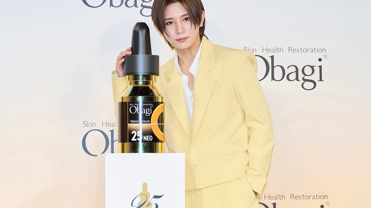 山田涼介「美肌の秘訣はビタミンC」 オバジ25周年のスペシャル