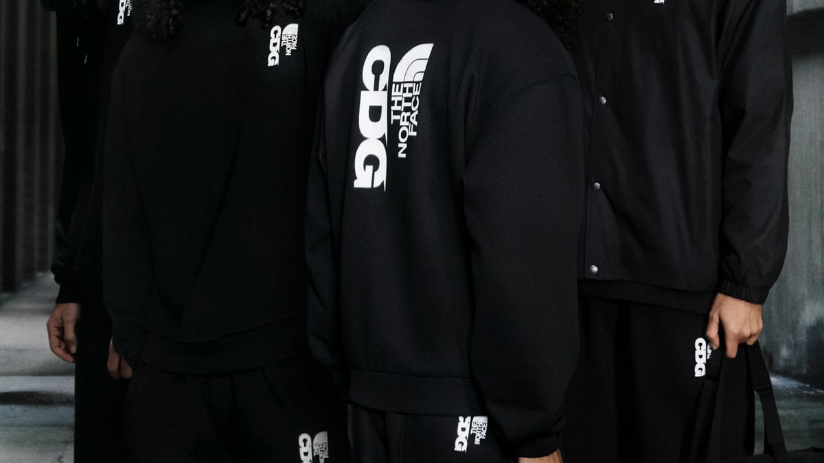 CDG × ザ・ノース・フェイス第3弾 黒で統一した全8型を発売