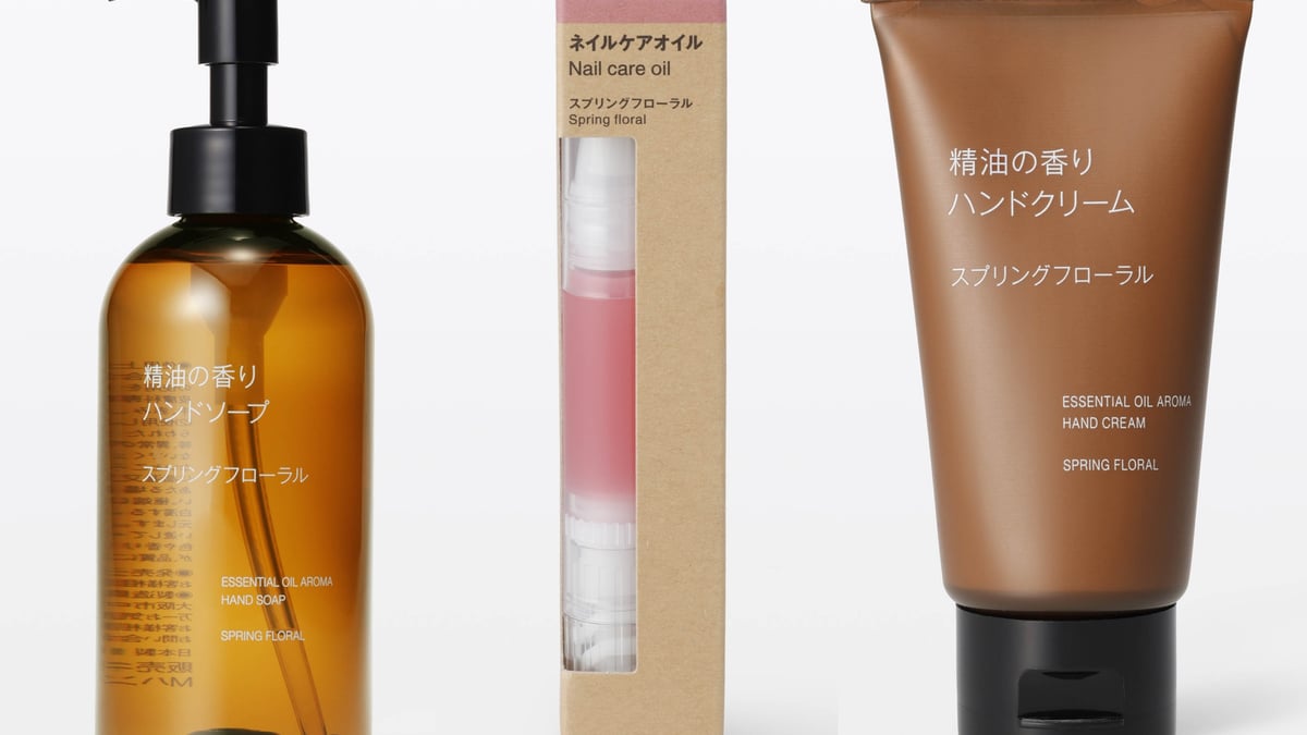 無印良品」が春限定の香りのケア用品＆ルームフレグランスを発売
