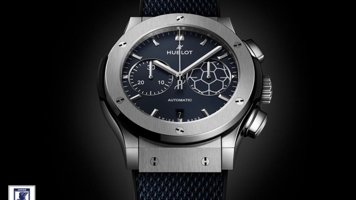 ウブロがサッカー日本代表のオフィシャルウォッチを発売 サッカー