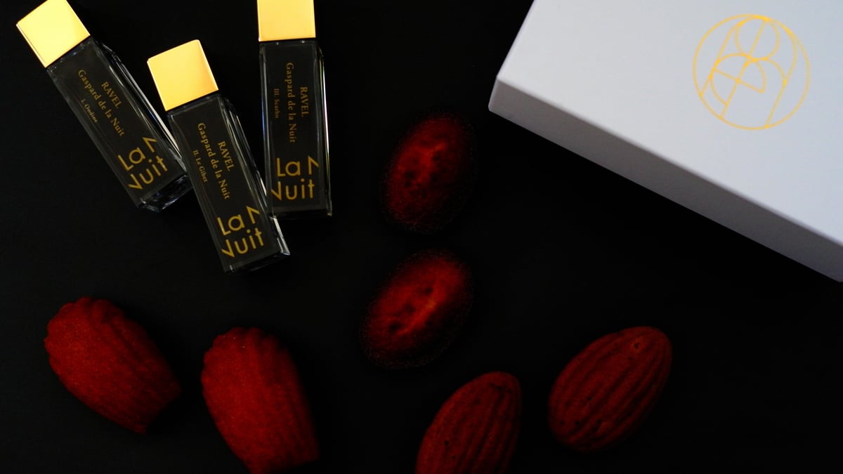 フレグランス「ラニュイ パルファン」から焼き菓子とのペアリング