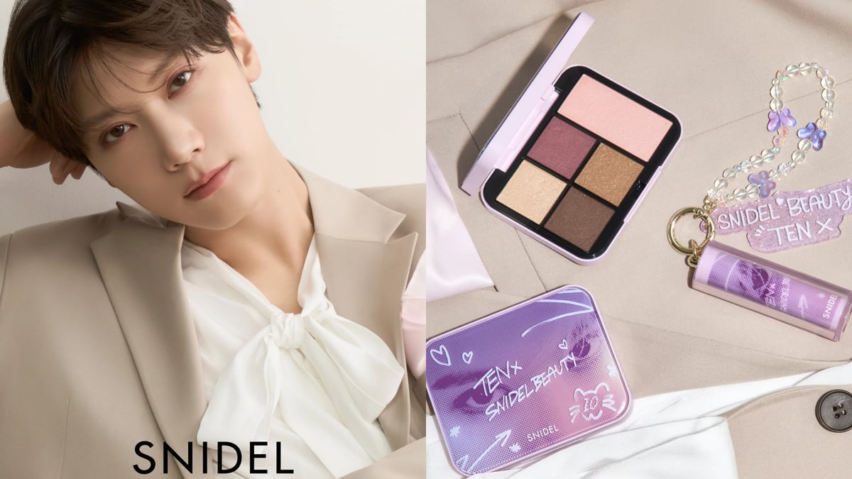 NCT TEN × スナイデル ビューティ第2弾 ソロ曲とリンクしたカラーで登場