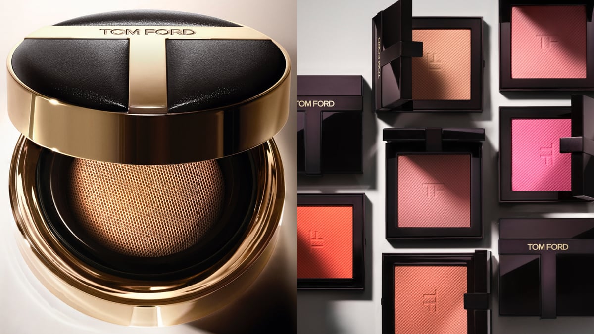 Tom Ford トムフォード クッションファンデ 0.4 ローズ トム フォード ビューティがクッションファンデとブラッシュ発売 造形