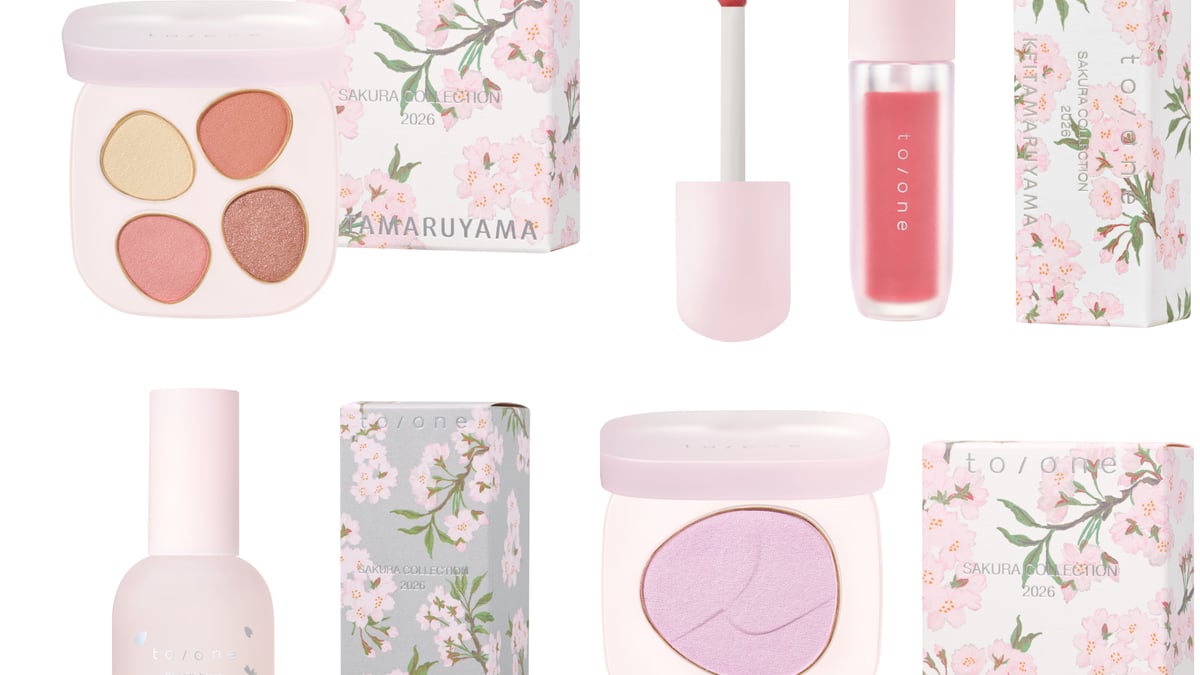 トーンがケイタマルヤマとコラボ 夜桜モチーフの限定コレクション