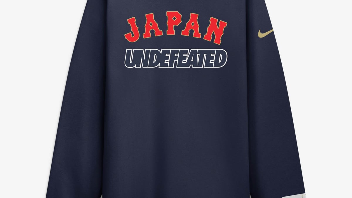 WBCとアンディフィーテッドのコラボコレクション発売 日米チームのロゴ