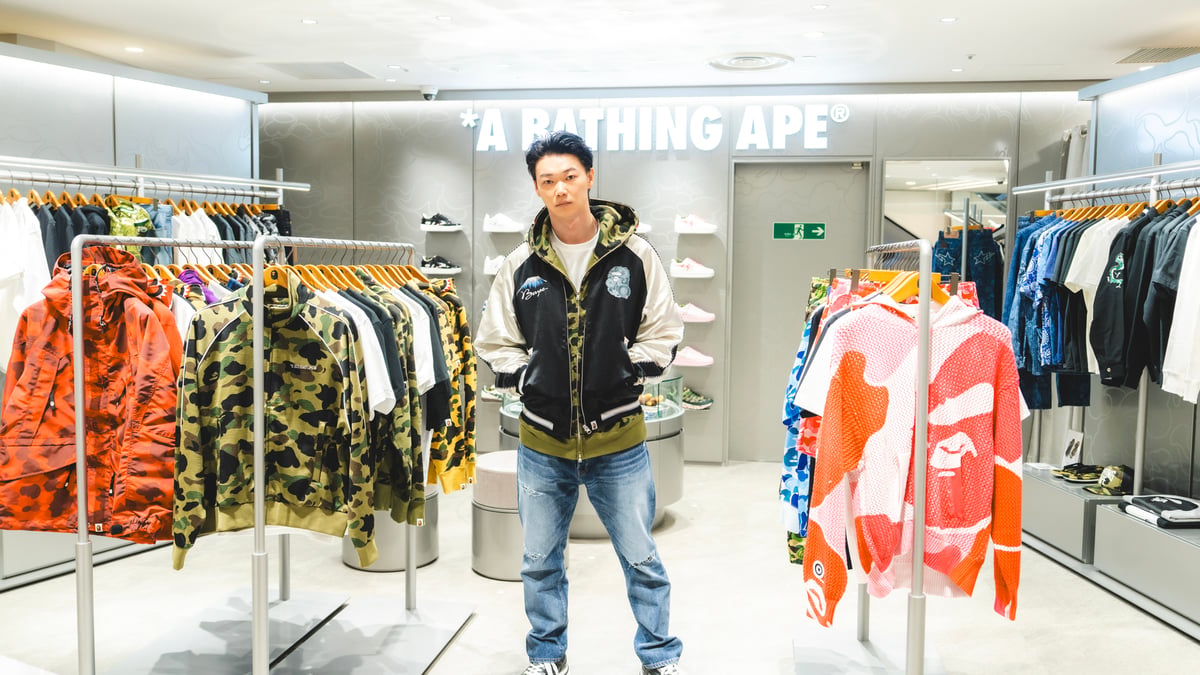 笠松将が来店、ベイプ®の新ストアが阪急メンズ大阪に誕生