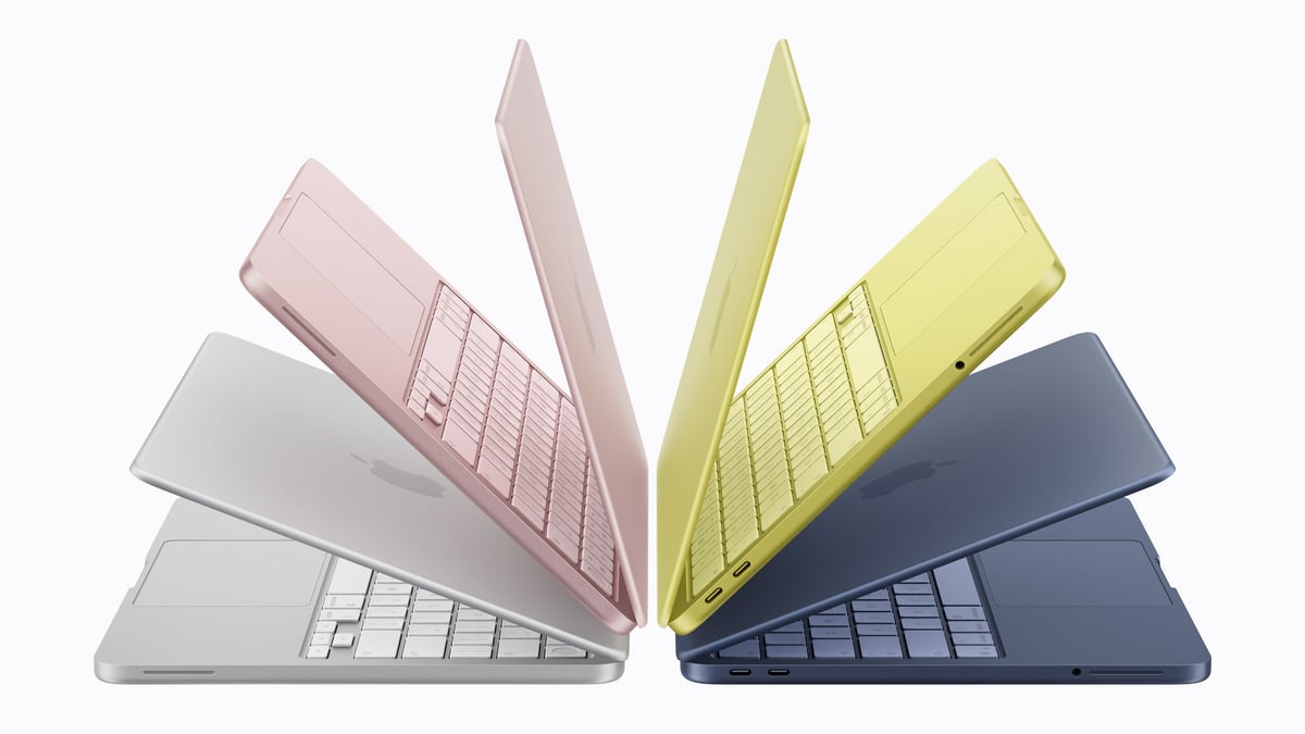 アップルが10万円以下の新型ノートブック「MacBook Neo」を発表 4色を 