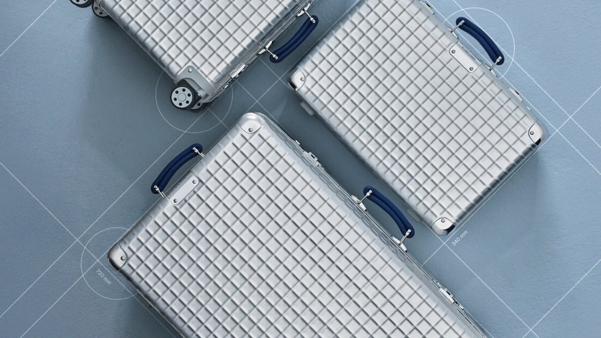 リモワが1969年のアーカイヴに着想を得た「Classic Aluminium Grid