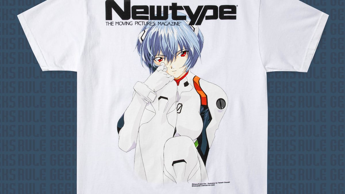 ギークス ルールがアニメ誌「Newtype」とコラボ 綾波レイなど歴代表紙