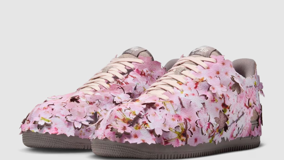 ナイキが桜をイメージした「エア フォース 1」発売 春の訪れを祝した
