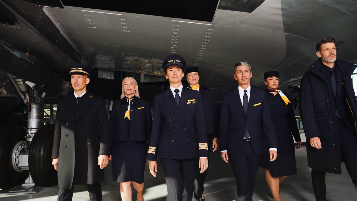 ボス」がルフトハンザ航空の新制服をデザイン 新旧アイテムを