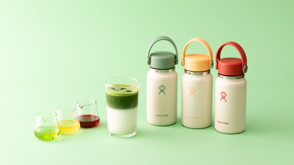 ハイドロフラスクから日本の伝統色を落とし込んだ限定カラー 抹茶
