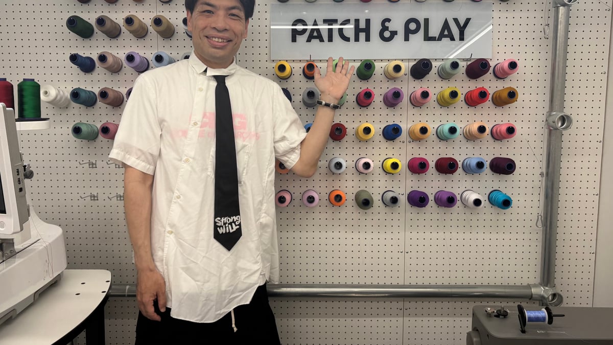 刺繍とお直しのお店「パッチアンドプレイ」、刺繍体験を強化しリニューアル
