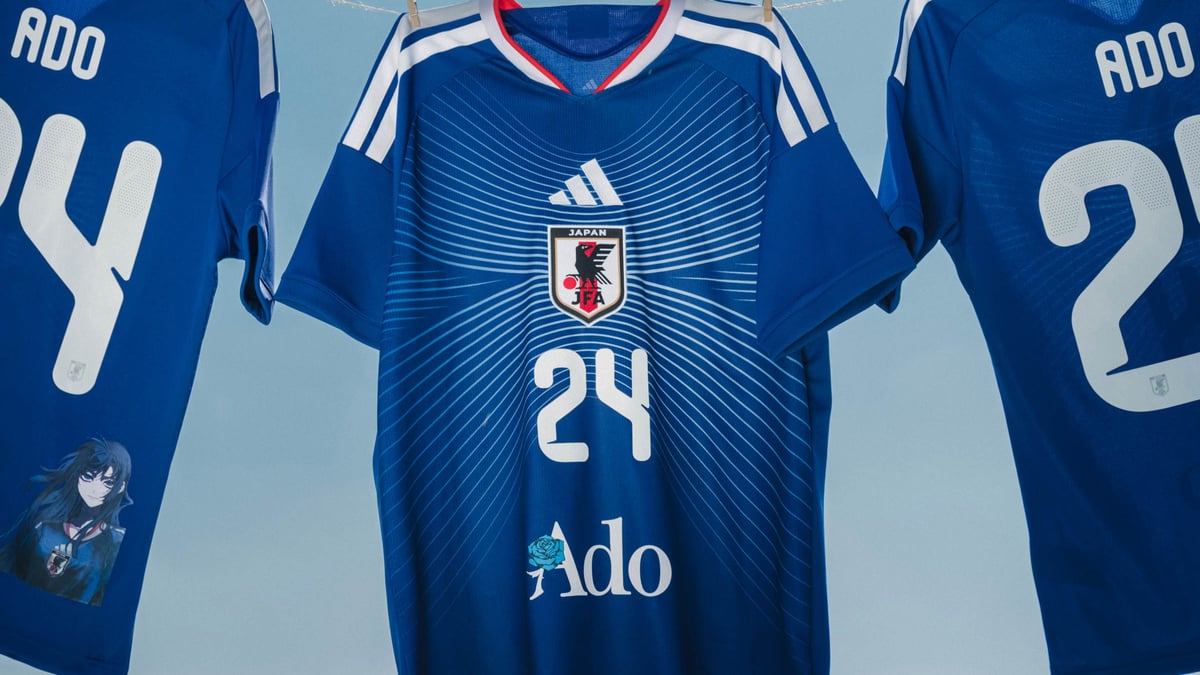 ADO　24　日本代表　アウェイ　シャツ　国内正規品　XLサイズ 新品未使用 アディダスがAdoコラボのサッカー日本代表ユニフォームを発売 限定