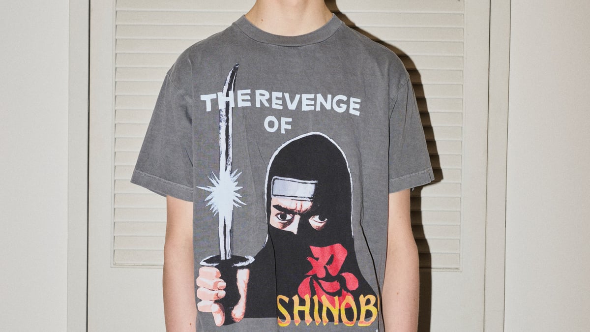 セガ「ザクソン」「忍 SHINOBI」のアパレル登場 西山徹によるバッファ