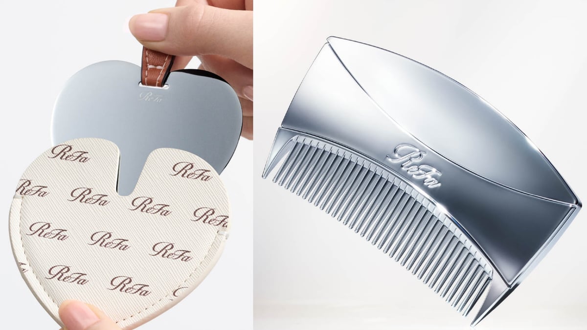 リファ」が薄型ミラーとツヤ髪へと導くコームを発売