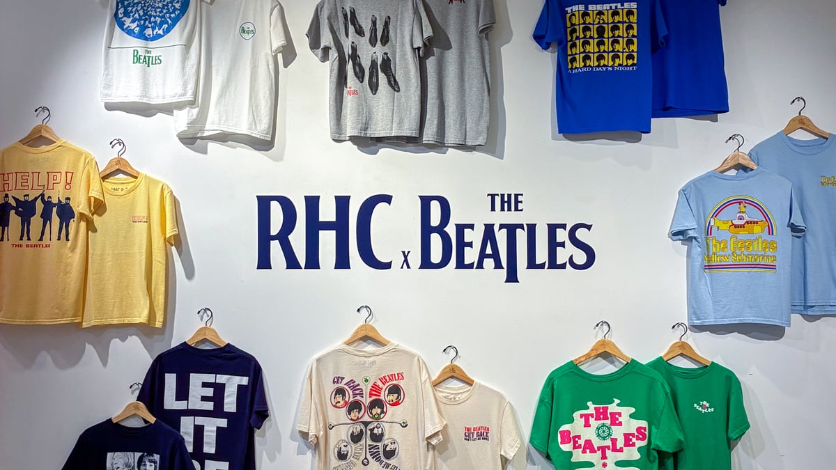 RHC ロンハーマンがザ・ビートルズと初コラボ、ヴィンテージから着想を