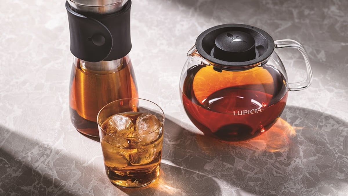 ルピシア(旧レピシエ)LUPICIAステンレス製ティーキャニスター　2個セット お茶専門店「ルピシア」が工業デザイナー奥山清行と初コラボ 耐熱