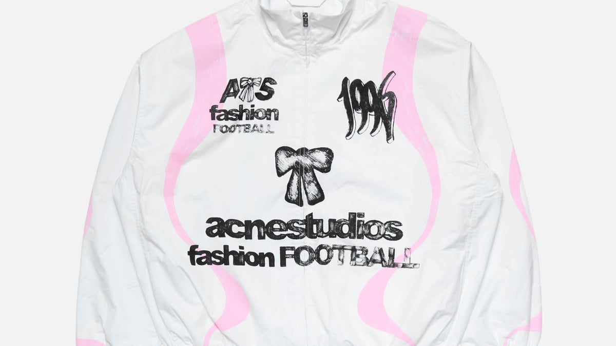Acne studios サッカーシャツ アクネ ストゥディオズがフットボールにフォーカスしたカプセル