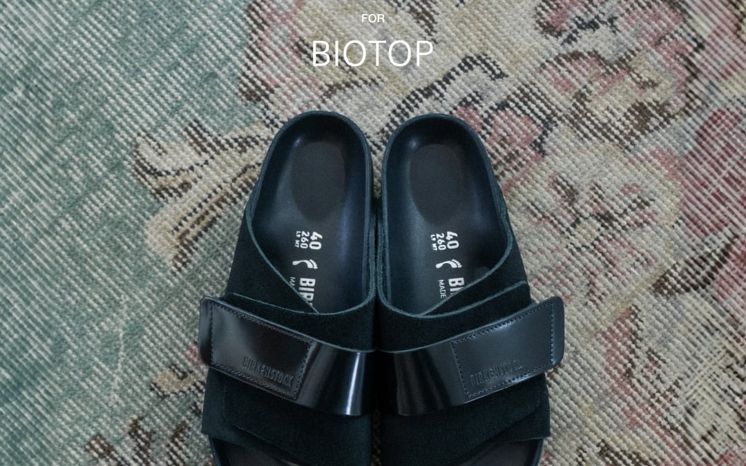 BIRKENSTOCK ビルケンシュトック KYOTO　サイズ41 ブラック ビオトープがビルケンシュトックに初別注 オールブラックの「KYOTO」を発売