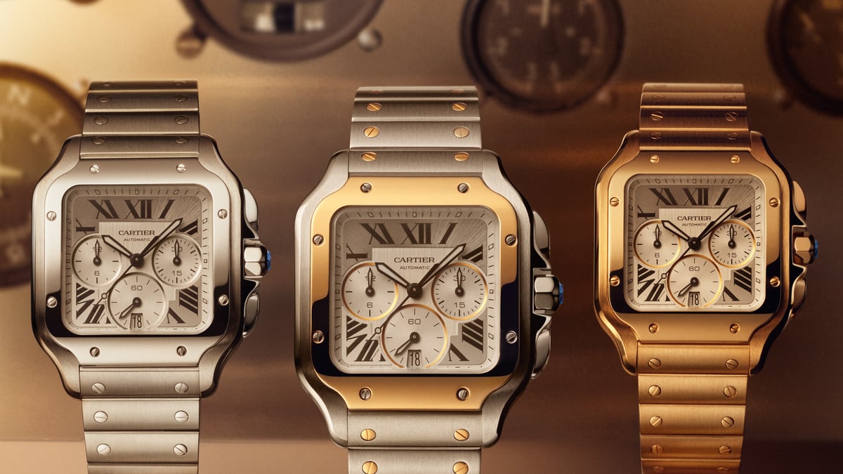 Cartier サントス・ドゥ・カルティエ 腕時計 カルティエが 「サントス ドゥ カルティエ」 クロノグラフウォッチを再解釈