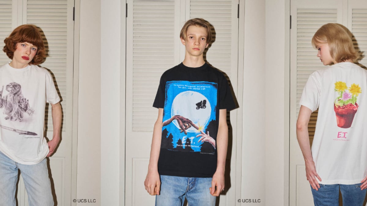 西山徹によるバッファが映画「E.T.」とコラボ Tシャツとポスターを発売