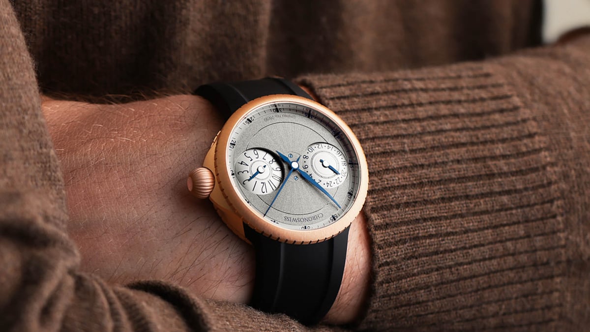 【最終値下】クロノスイス （CHRONOSWISS）世界限定50本　腕時計 スイスの高級時計「クロノスイス」が新作を世界50本限定で発売 価格は
