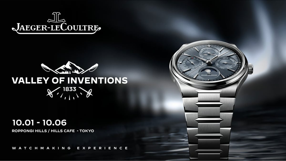 JAEGER-LECOULTRE　置時計　ジャガールクルト　動作確認済 ジャガー・ルクルトが没入型体験イベント開催、ジュウ渓谷での時計製造