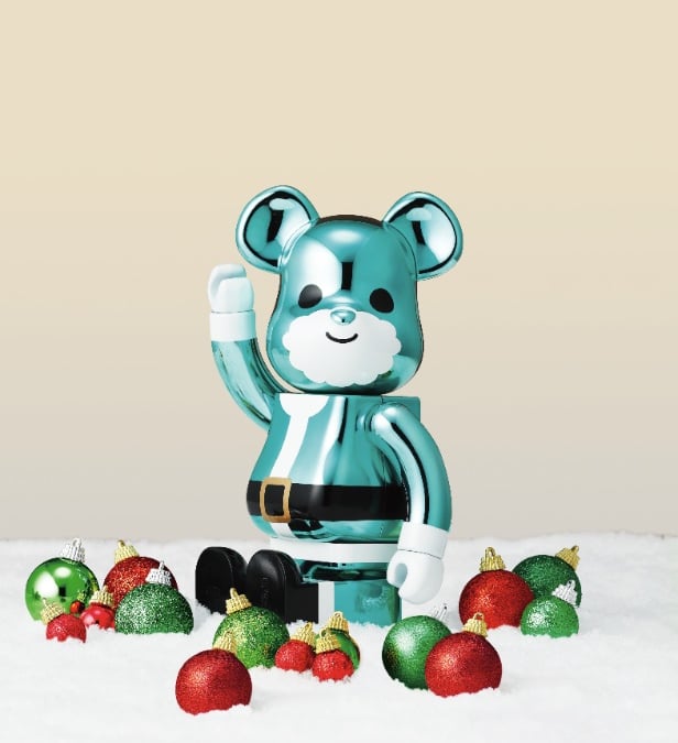 三越伊勢丹Xmasチャリティ 今年はメタリックカラーのBE@RBRICK