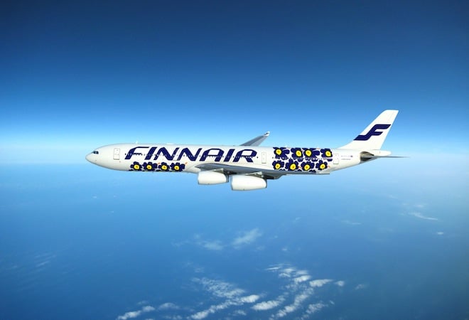 【激レア】フィンエアー A340 マリメッコ UNIKKO モデルプレーン 動画】マリメッコの旅客機誕生 ウニッコ柄が空を飛ぶ