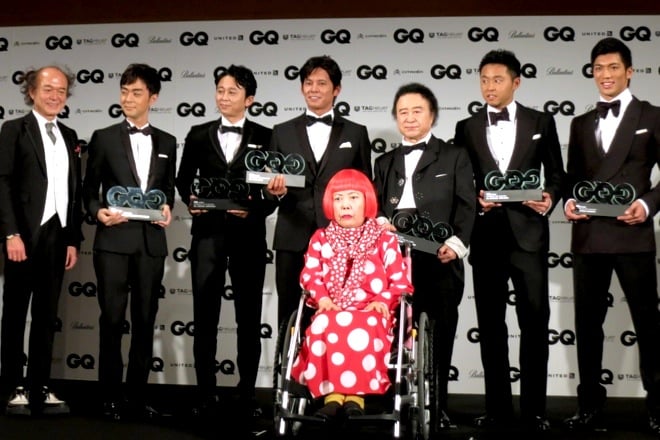 GQ「2012年最も輝いた男」に前澤・紀信・有吉ら7名 草間彌生も日本初