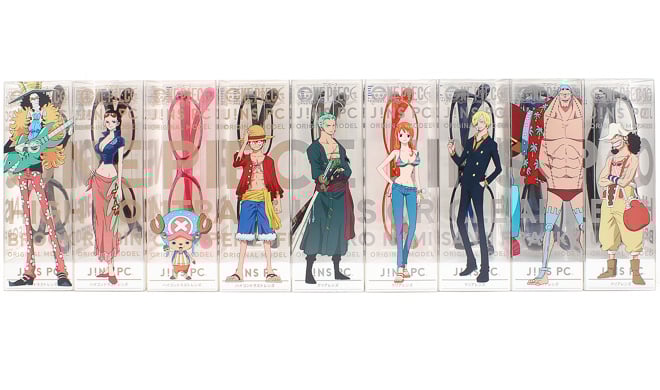 JINS×ワンピースシリーズ第4弾 PC用メガネと初コラボ