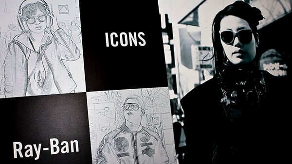Ray-Banの個性溢れる9つの伝説的モデル「THE ICONS」発表