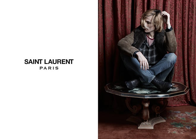 サンローラン」エディのメンズデビューコレクション 7月発売