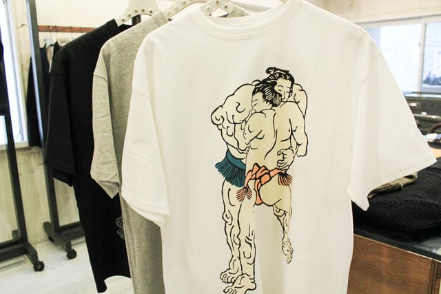 業界初？ サスクワァッチファブリックスが相撲部屋とコラボ