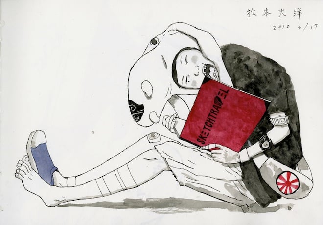 宮崎駿や松本大洋ら参加 12カ国を旅したスケッチブックの展覧会