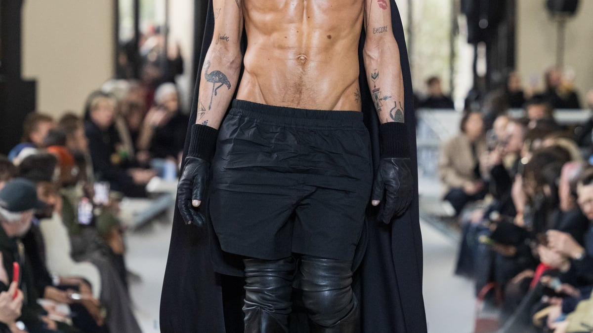 Rick Owens -Men's- 2023年秋冬コレクション | パリ | 画像50枚