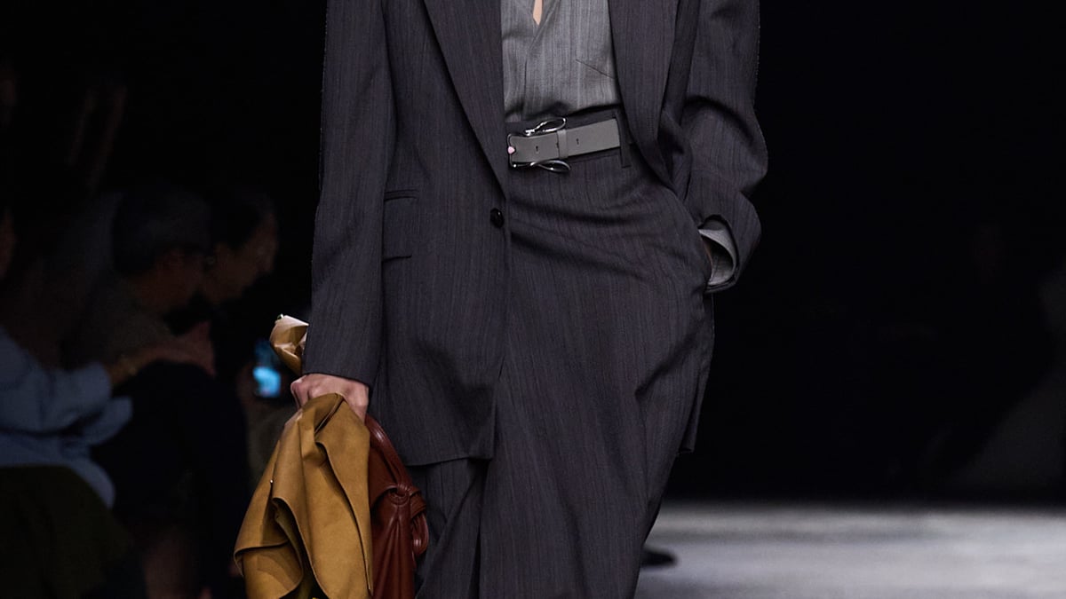 bottega veneta 25ss pre ダブルテーラードジャケット 新作【Bottega】ストライプ ウール ダブルブレスト ジャケット