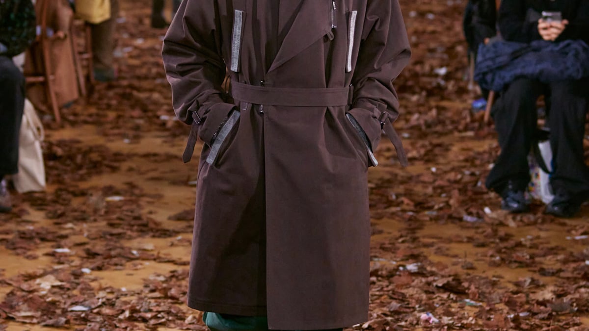 kiko kostadinov ダブルコート 48 正規店出品)KIKO KOSTADINOV KKAW23J02-27 SOLON LONG COAT