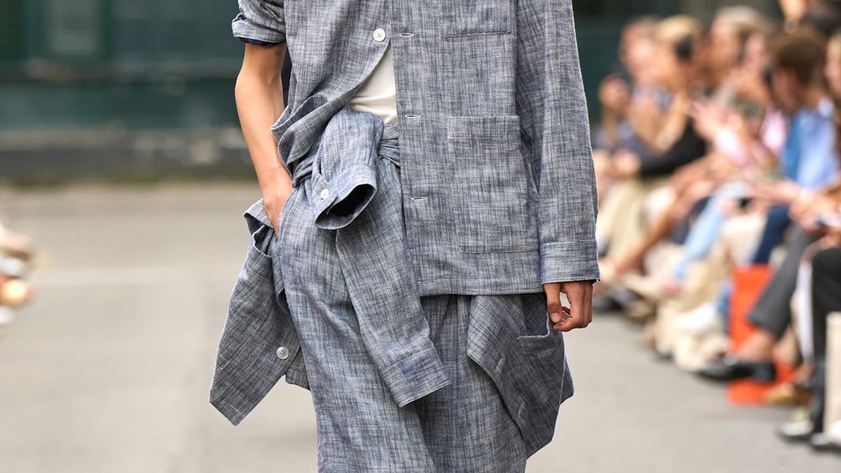 Officine Generale リネン混 アンコン 56 大きいサイズ 春夏 OFFICINE GÉNÉRALE Alex Lyocell and Cotton-Blend Shirt for Men | MR