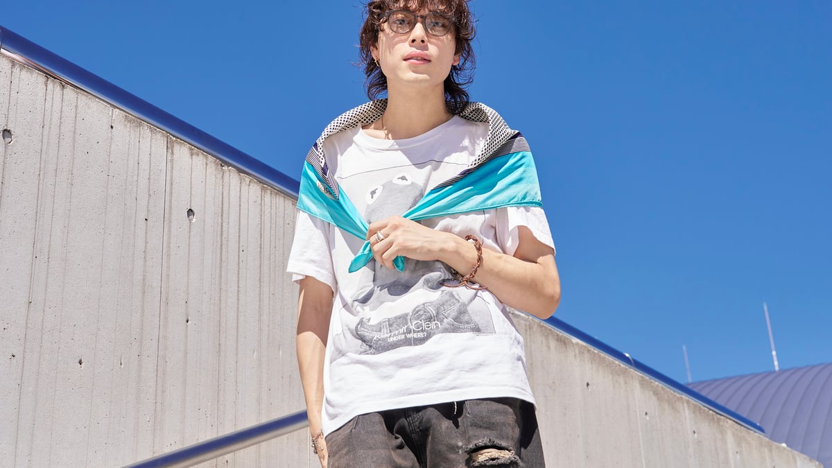 camphor wood 楠木拓朗様 着用 SCHISM MA-1 Mサイズ Street Style - 東京 - 楠木拓朗さん - 2024年08月24日撮影
