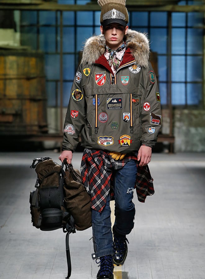 ディースクエアード】DSQUARED² メンズ ベージュ ダッフルコート D
