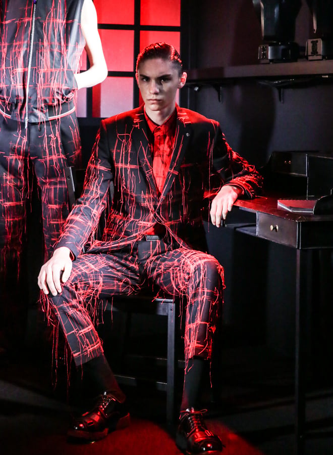 A19219 美品 ディオールオム 10SS クリス期 半袖チェックシャツ 39 dior-men-04-19-17-