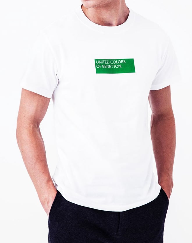 【BENETTON ベネトン】ロゴ Tシャツ サイズs 90's ブートレグ BENETTON ロゴ刺繍 Tシャツ USA製 240809